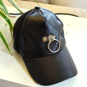 Killstar vegan leather baseball cap